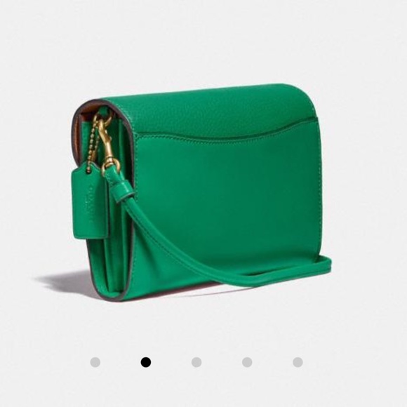 NWT Green Coach Tabby Crossbody - Picture 7 of 9
